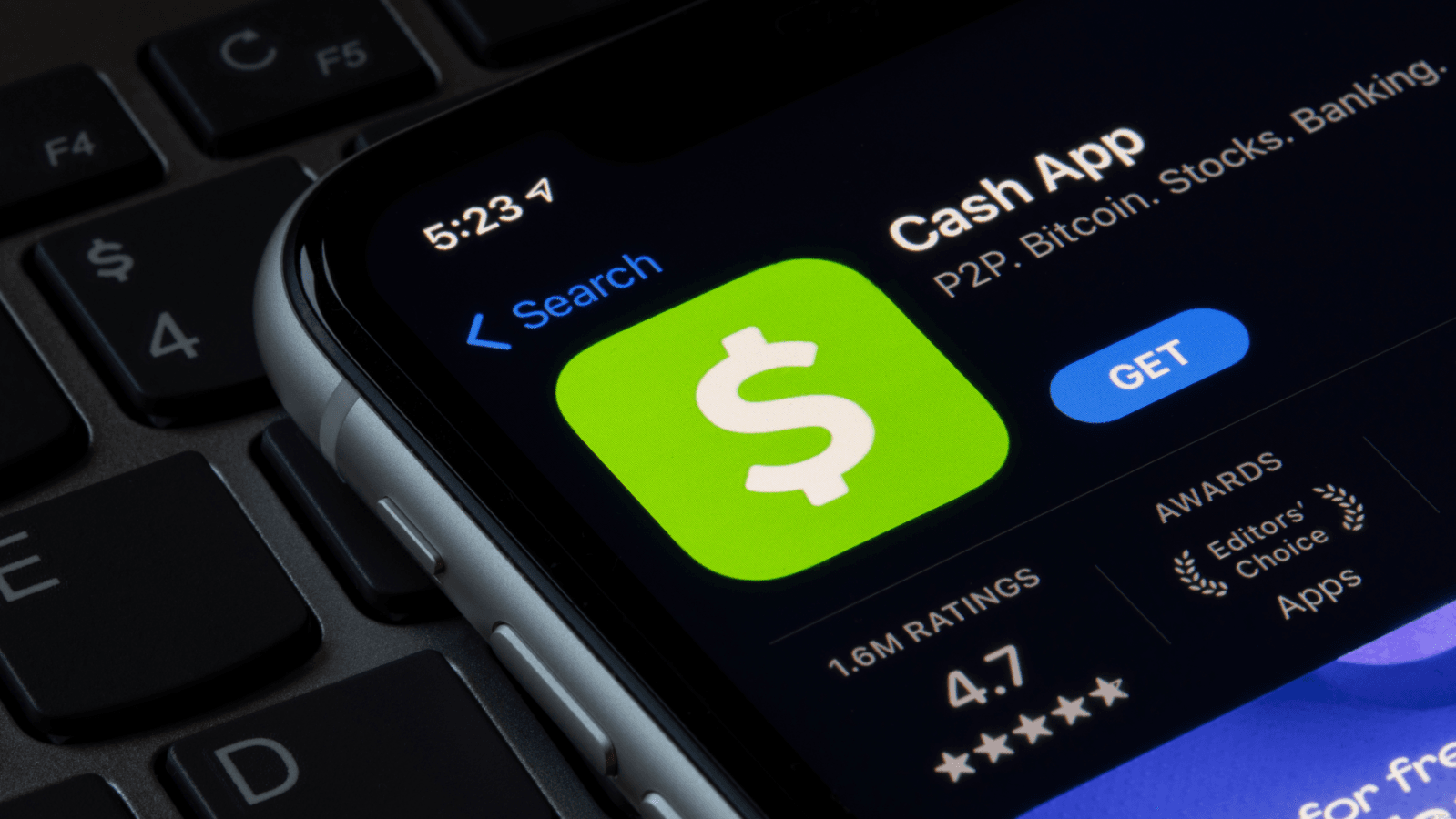 Cash App Icon Tada Images/Shutterstock.com